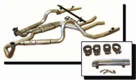 99 kit * (2) 20 X 24 Blankets For V6 & V8 Applications 1959-60 Exhaust Systems Exact Fit Mandral Bent Pipes Complete Set Includes Muffler Hangers Not Included Easy To Install Accepted As Correct For
