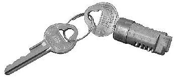 00 Set OE Style Keys CL-145 64-65 Chvl/Elco $19.