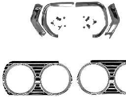 69 GRILLE KIT Malibu and El Camino *No further discounts apply on kits. OR GRK200 65 Chvl/El Camino A $385.