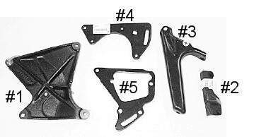 REPRODUCTIONS AC051 66-68 SB Front Brace $22.00 Ea Will work for 71-72, but not correct.