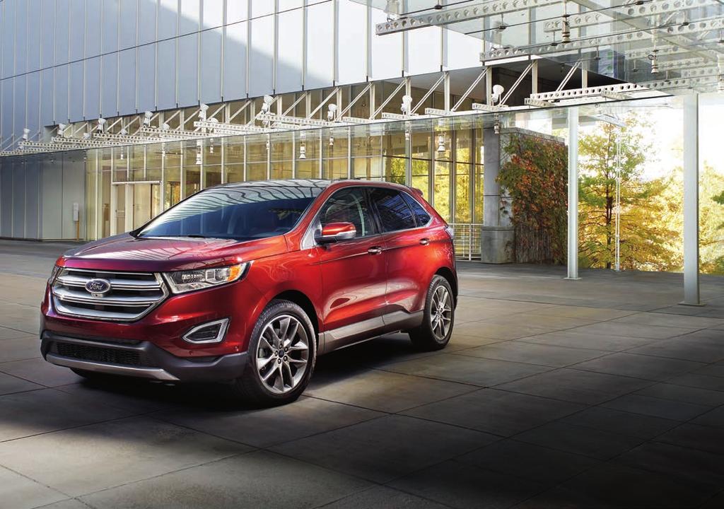 Aggressively styled. The 206 Ford Edge grabs your attention as well as it grabs the road. From the dynamic grille to its fluid lines, Edge assures that you arrive in style.