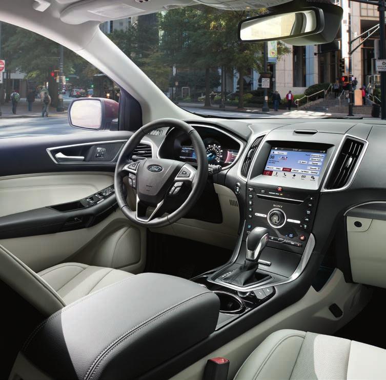 Exceptionally connected. From its acoustically balanced sound system to its exceptional connectivity, the 206 Ford Edge is designed to enhance your travels.