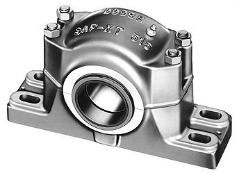 Standard SF and DODGE Sealing Designs Standard SF Seals ride independently of bearing ess than 1