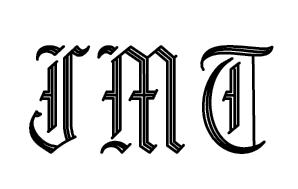 engraved in the lettering style shown in the photograph.