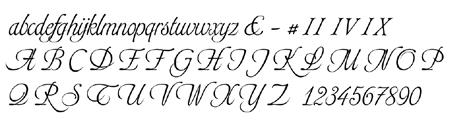 lettering styles).