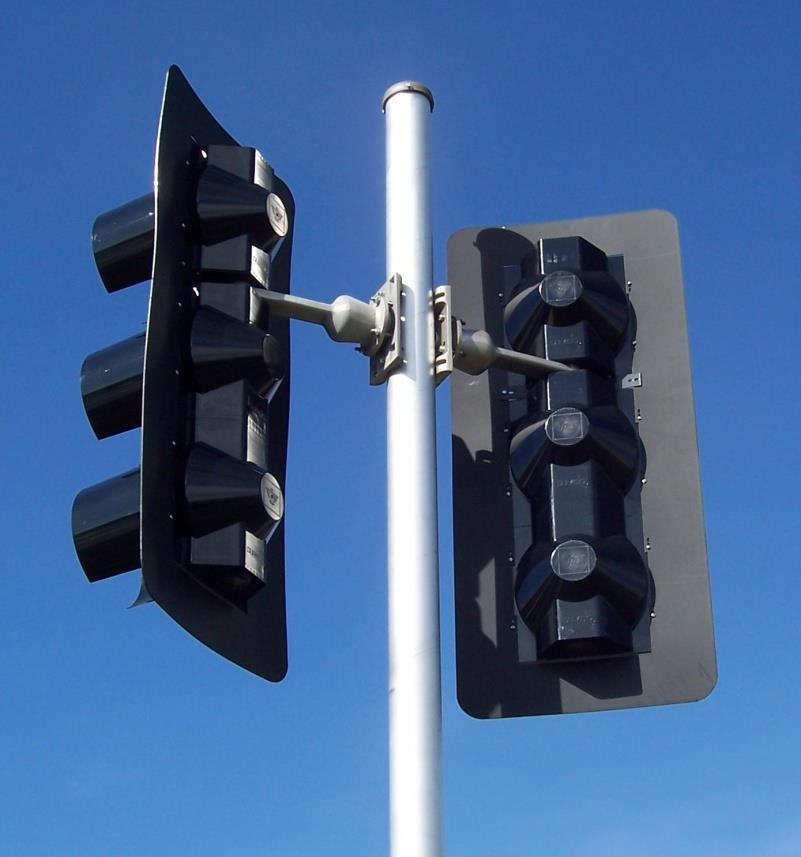 New traffic control signal systems will require the Contractor to furnish and install straight mounts for the installation