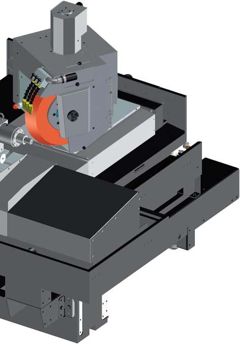 allows workpiece processing in one operation or multiple O.D.
