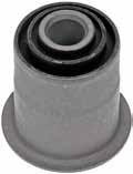 Shock Absorber Mount Bushings Mounting point between the control arm and shock Over 5 SKUs Available Reduce Repair Cost - Replace just the