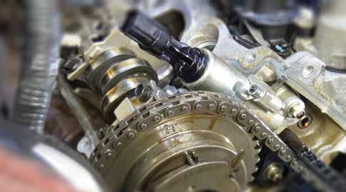 ENGINE Engine Variable Timing Solenoids Actuates variable valve timing by controlling oil