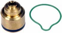 HEATING & COOLING A/C Compressor Pressure Relief Valve Regulates A/C pressure Reduce Repair Cost - Replace just the failed valve, instead of the entire assembly Gasket included to assist with
