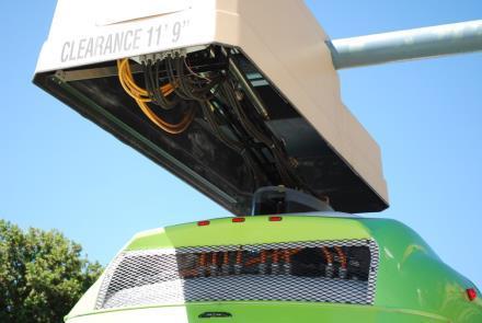Proterra Bus length/height 35 ft / 126 in Charging strategy Fast-charge, on-route Motor Permanent