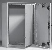 S Industrial enclosures POLYSAFE Accessories Packing unit Ref. No. Ventilation Louvre plate Fits on ventilation opening.