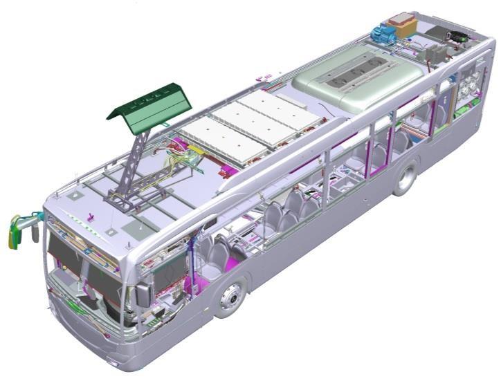Citaro E-Cell will be different from existing battery buses optimised thermo-