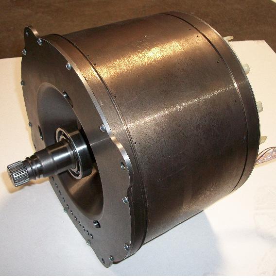 4.1 Cartridge Motor components are contained in a cartridge that maintains alignment of the bearings, rotor, stator, and resolver for mounting inside an exterior housing.