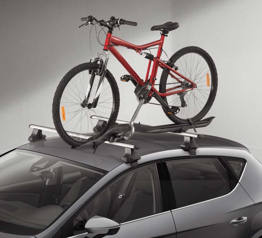 Used for transporting 2 bicycles at the rear of the vehicle.