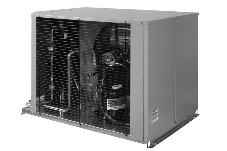 Features & Benefits Cabinet & Construction 1/2 To 6 HP Indoor & Outdoor Condensing Units Microchannel coil technology standard on most units Painted steel cabinets for superior strength and corrosion