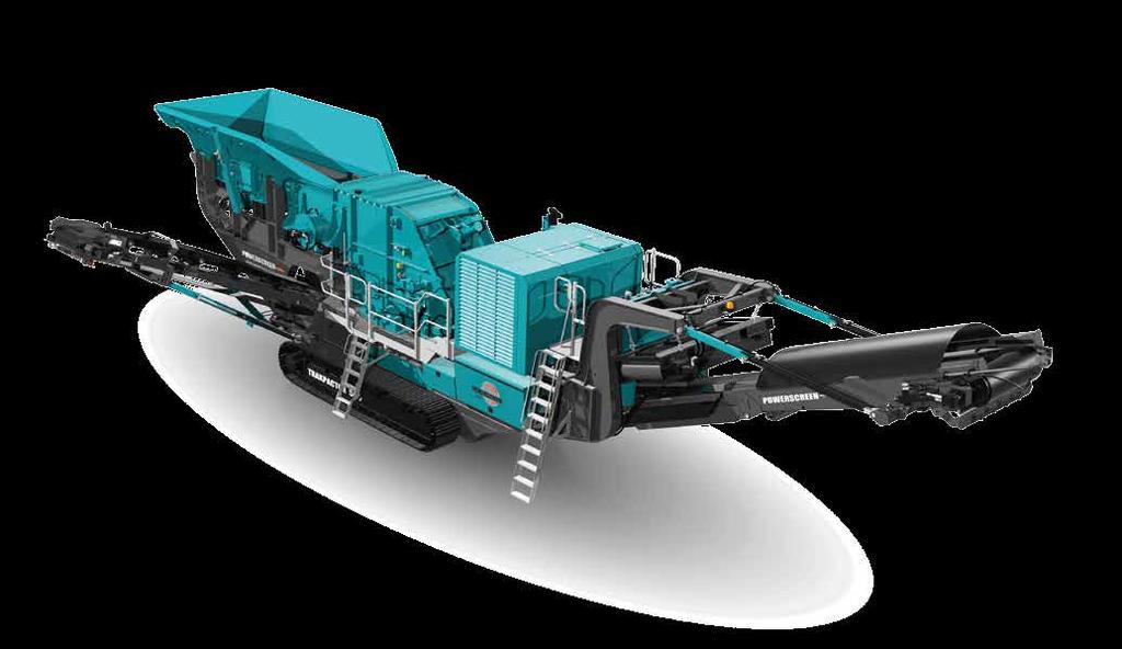 IMPACTOR 30 31 TRAKPACTOR 500 The Powerscreen Trakpactor 500 is a horizontal shaft impactor which is versatile, efficient and highly productive.