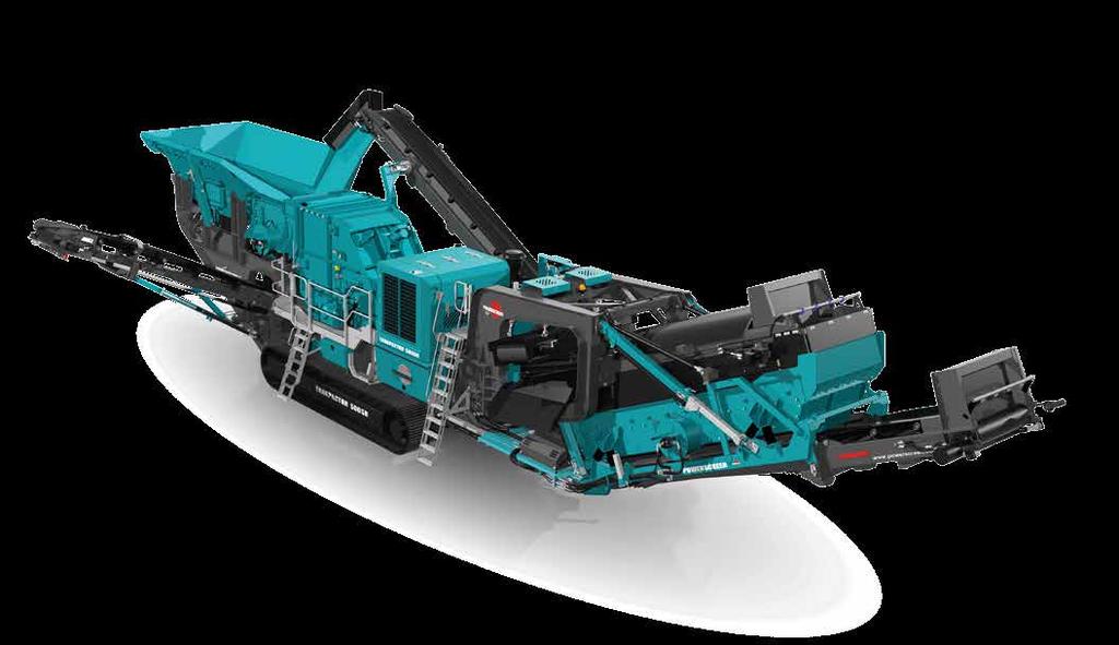 IMPACTOR 32 33 TRAKPACTOR 500SR The Powerscreen Trakpactor 500 is a horizontal shaft impactor which is versatile, efficient and highly productive.