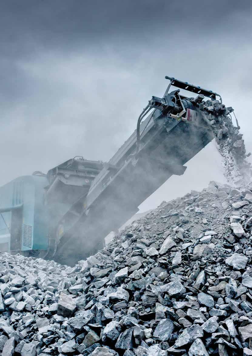 KNOWLEDGE IS POWER POWERSCREEN CRUSHING PRODUCT RANGE Powerscreen means different things to different people.
