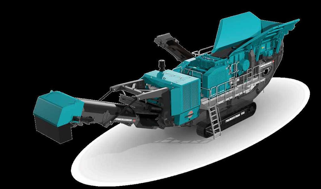 JAW 12 13 PREMIERTRAK 750 The Powerscreen Premiertrak 750 jaw crusher is one of the most advanced and efficient tracked crushing plants on the market for large scale operators.