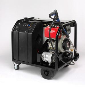 Heavy-duty petrol and diesel driven hot water high pressure washers Compact design, high performance and productivity - a simple and efficient cleaning tool.