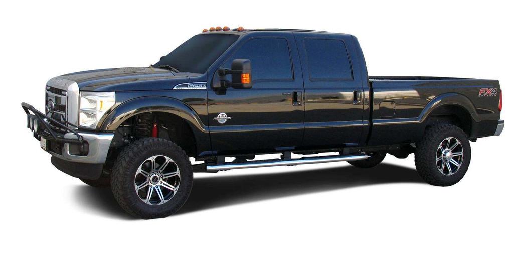 INSTALLATION INSTRUCTIONS 89551 For Rancho Suspension System RS66551B: Ford F250, F350 Super Duty 4x4 DIESEL ONLY (Single Rear Wheels Only With or Without Auxiliary Spring).