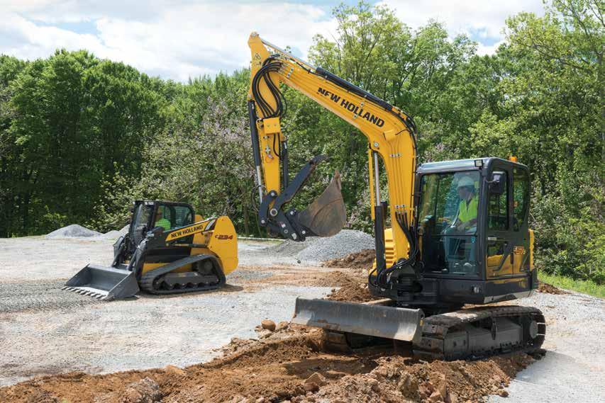 NEW HOLLAND CONSTRUCTION EQUIPMENT PROVEN SOLUTIONS DESIGNED AROUND YOUR NEEDS.