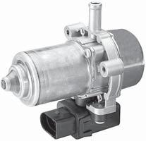 Vacuum pumps for brake booster Vacuum pumps UP 28 Power consumption approx.: Vacuum at ambient pressure: 50W 50% at 70% at max. Intake socket dia.