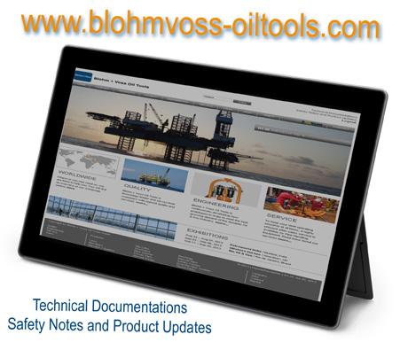 reached via the Forum B + V Oil Tools homepage.