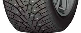 Maximized handling and traction performance on winter conditions by edge