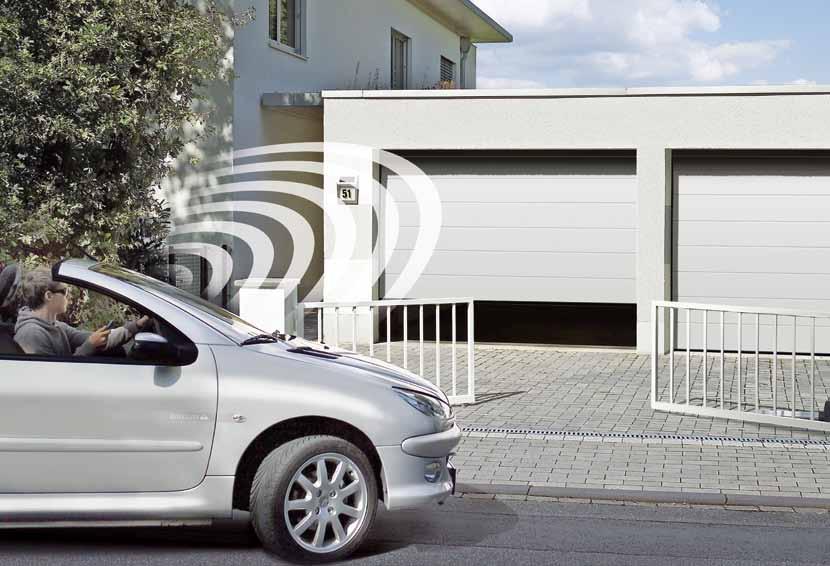 MORE CONVENIENCE FOR YOUR HOME High-Quality Operators for Garage Doors and Entrance Gates Garage door operator LIFTRONIC for Hörmann / EcoStar up-and-over and