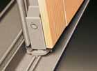 C Flexible bulb weatherstripping and spring tension vinyl are installed at the factory and help provide a tight seal between the sash and frame. SASH D For improved ventilation both sash are operable.