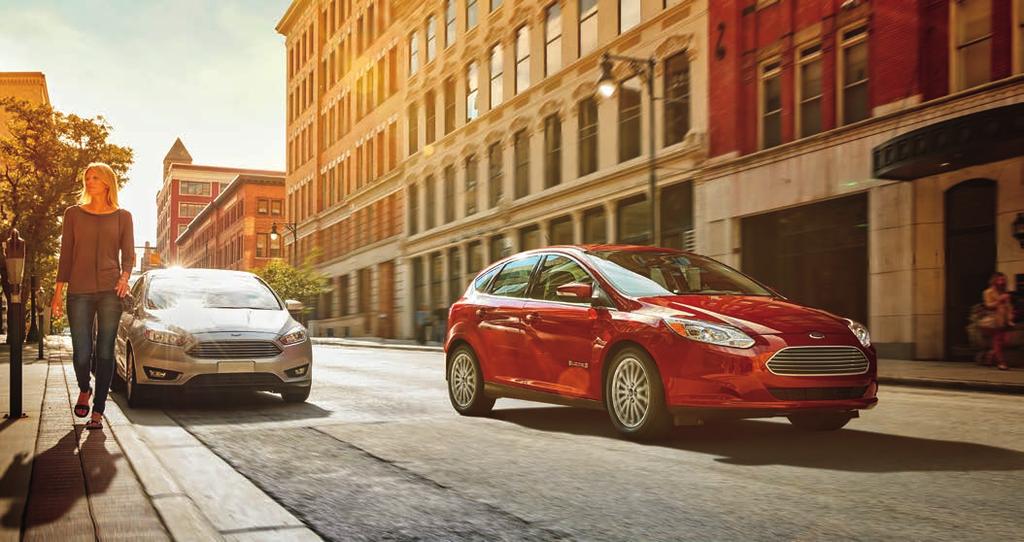 KEEP TABS ON YOUR EFFICIENCY. The 2018 Focus Electric has an EPA-estimated rating of 118 city MPGe 1 and an EPA-estimated driving range of 115 miles.