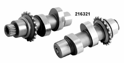 Twin Cam Andrews For All 2007-2012 Twin Cams and 2006 DynaGlide Camshafts on all 2007-2012 twin cam engines and 06 Dynas use roller chain cam drives.
