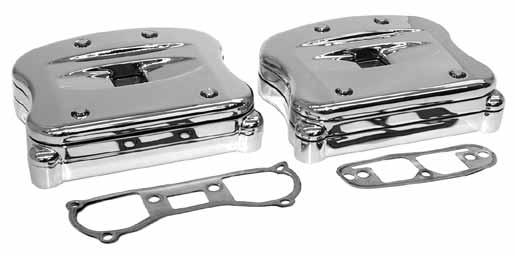 Kits are designed to accept stock or aftermarket rocker arms, shafts and can be