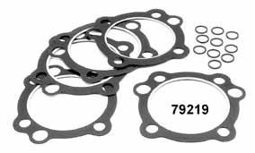 016 cylinder gasket kit with 4 red o-rings (kit)