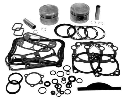 w/rubber base 3-1/2 Bore Piston Kit XL 883 to 1200 1986-90 3-1/2 Bore Piston Kits is an easy and economical way of increasing the displacement and performance of the Evolution Sportster engine.