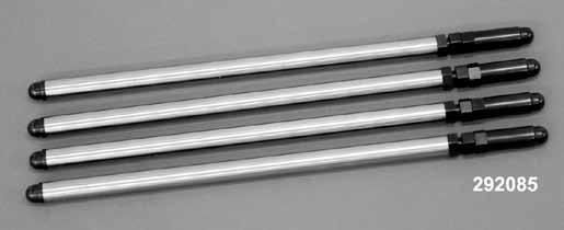 Andrews XL Adjustable Length Pushrods PCP Description 292020 4 aluminum pushrods 1986-90 292090 4 chrome-moly steel rods 1986-90 292030 4 aluminum pushrods 1991-03 292085 4 chrome-moly steel rods