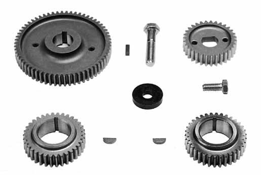inner gear 292088 Outer Drive Gear Kits 2007-13 TC & 2006 Dyna Gear kits include crankshaft drive gear, camshaft