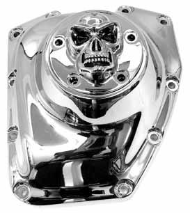 63043 1999-06 Twin Cam models (32102-01) Chrome Maltese Cross Covers for Twin Cam PCP Cover Type 59185 Derby 5