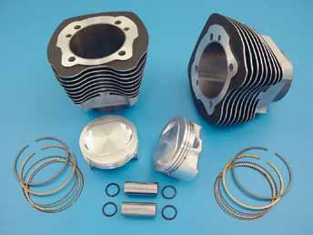 020 35274 35278 34804 Topline TC 95 BB Cast Piston Kits, 1999-06 Kits for carbureted models include two pistons, rings, clips, and pins. Available in flat top 9.