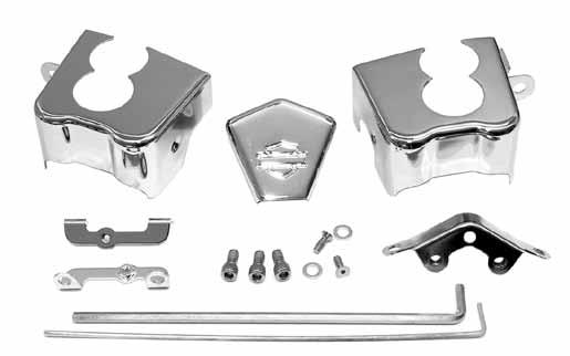 Twin Cam Chrome Billet Lifter Bases 59868 TC models T/L Chrome Cylinder Base Cover Show quality