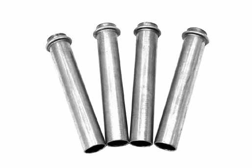 61072 18096-00A Chrome Upper Pushrod Cover Kits (outer) Each kit contains 4 chrome plated