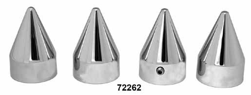 72024 Custom hex dome style 72232 Smooth style 72262 Pike style Chrome Oil Line