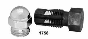 3591 Chrome 5282 Cad 5283 Black oxide 626 Clear Timing Plugs Available in standard or long version.