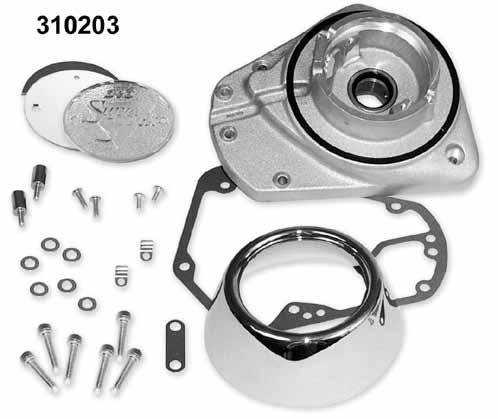 BT Cam Cover S&S Polished Billet Gear Cover Kits 1973-92 The 1973-92 style polished gear covers fit stock 1973-92 engines and are now standard equipment on S&S