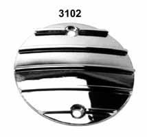 Point Covers Multi-Fit Dome Point Cover A beautiful chrome die-cast point cover for all BT & XL 1970-99. Replaces 32584-88T.