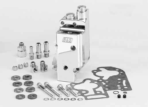 S&S Oil Pump Standard Billet Oil Pump Kits Note that some kits include a breather gear and shim kit with an oil pump assembly.