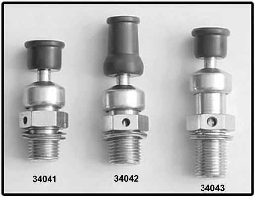 001 oversized, #34044 must be used to fit AV&V bronze guides to accept OEM valves ** Recommended size for all Evo and Twin Cam AV&V valves AV&V Compression Release Valves (Pairs) AV&V compression