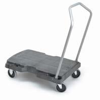 , W. cm black, grey VB 000 0 Side Panel Platform Truck, Ideal for transporting and retaining small packages